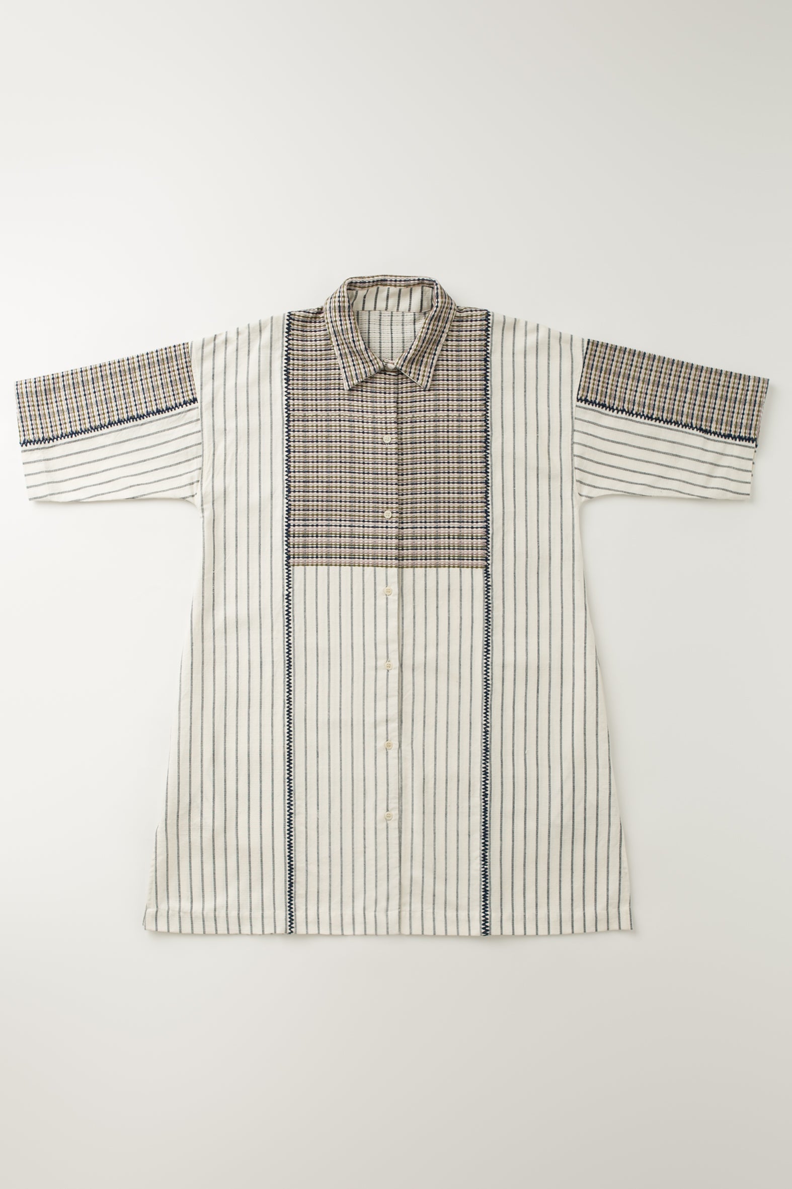 THE ANGELINA SHIRT-DRESS, MAUVE – Sample