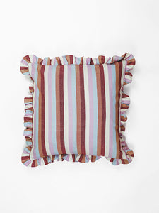 FRILLY STRIPE CUSHION COVERS