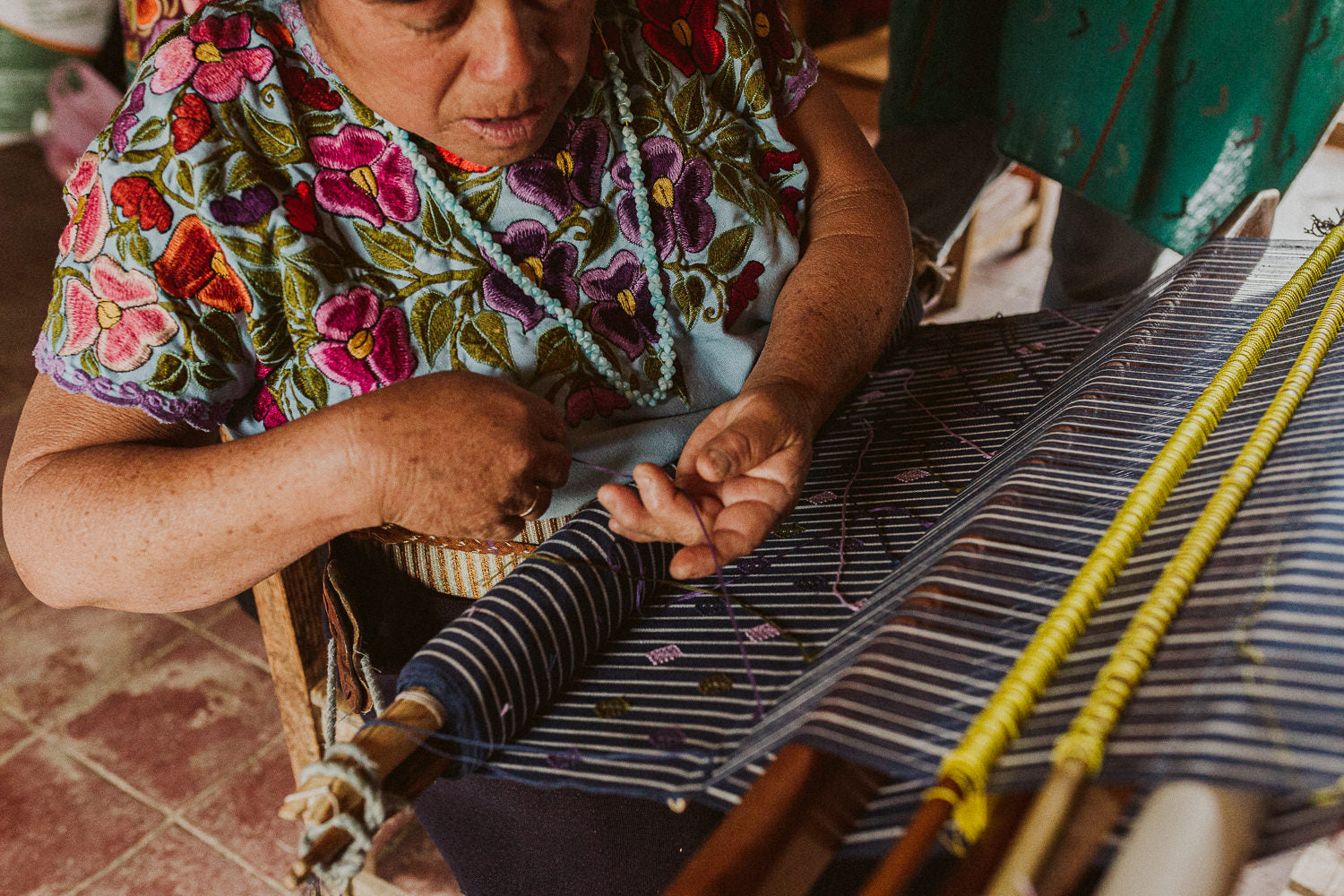 THE MAGDALENA DRESS, ROYAL BLUE – Sample