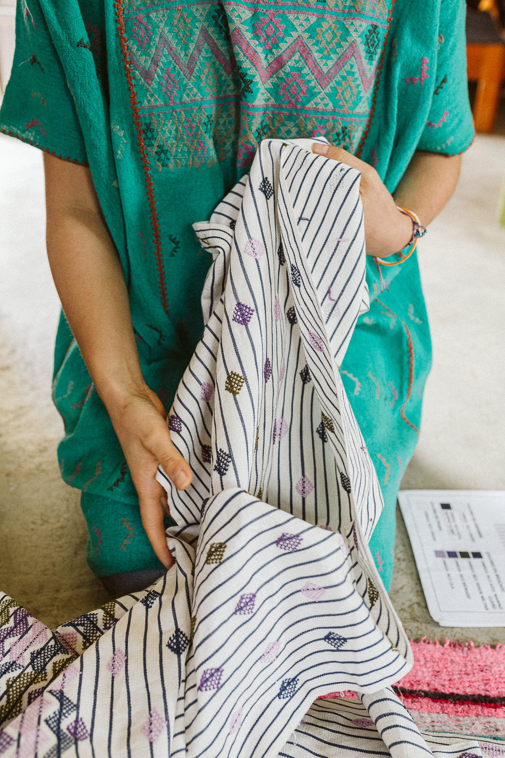 THE CARMEN DRESS, OFF-WHITE – Sample