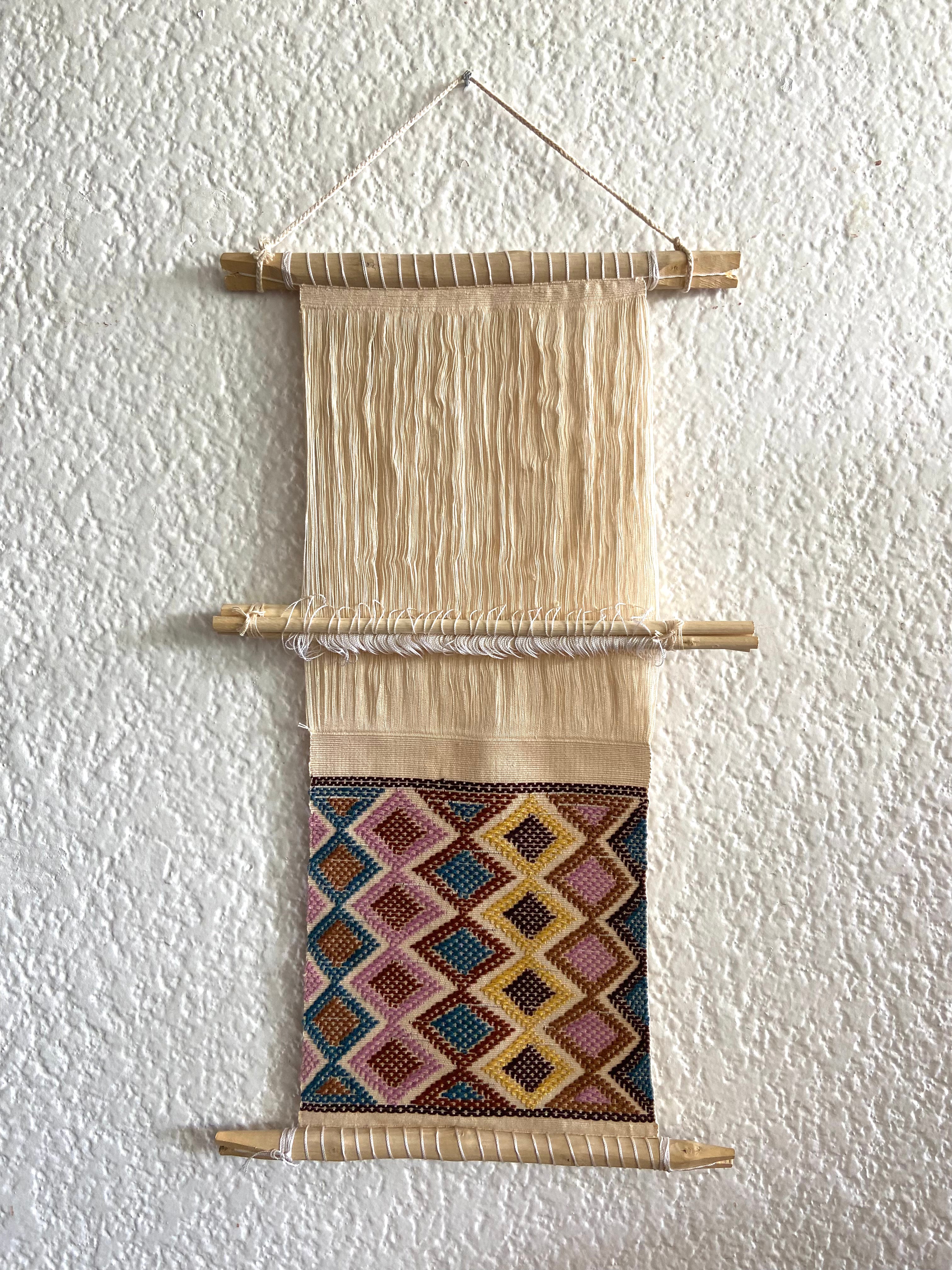 SMALL HANDLOOM WALL HANGINGS – Various