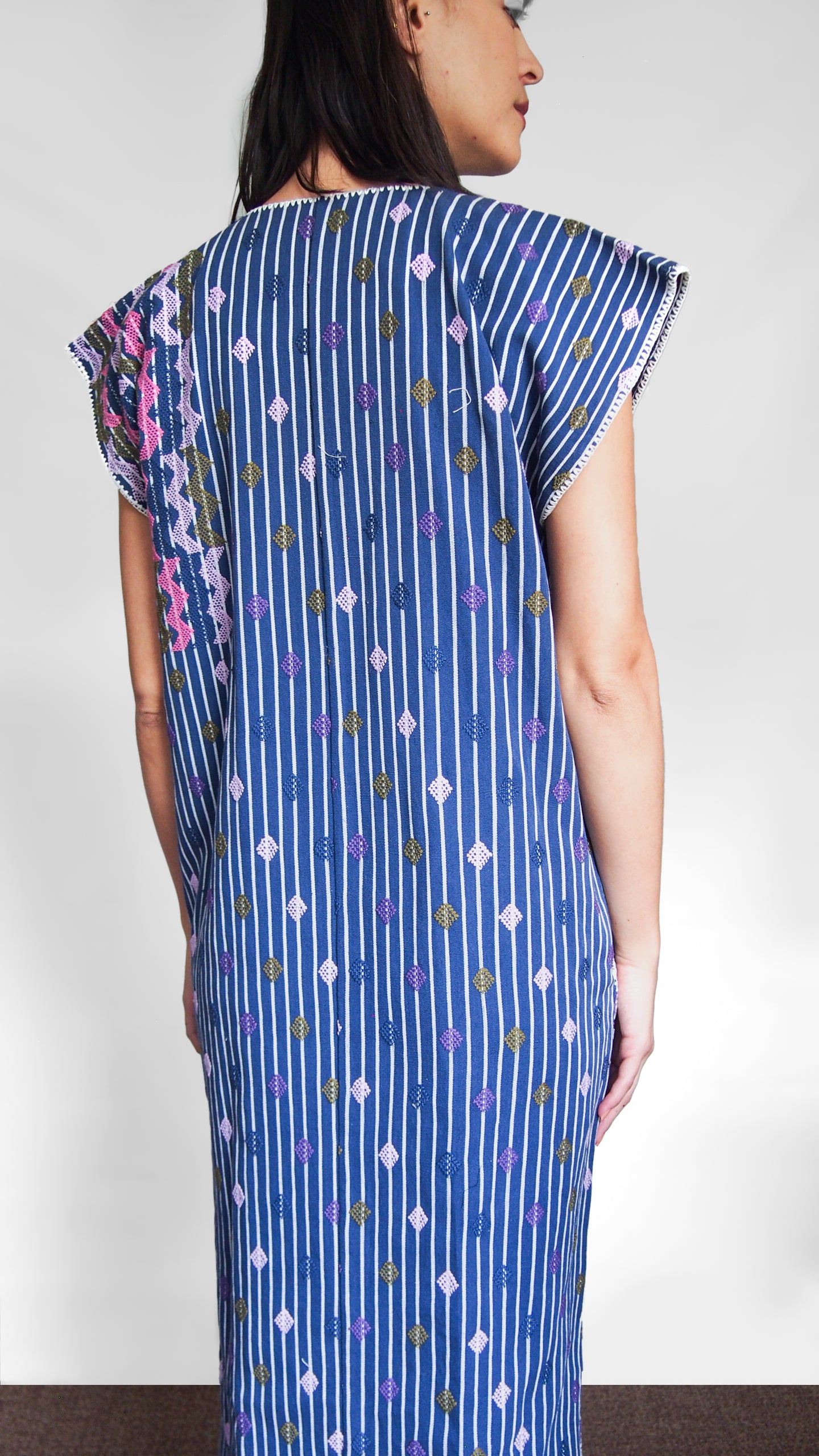 THE MAGDALENA DRESS, ROYAL BLUE – Sample