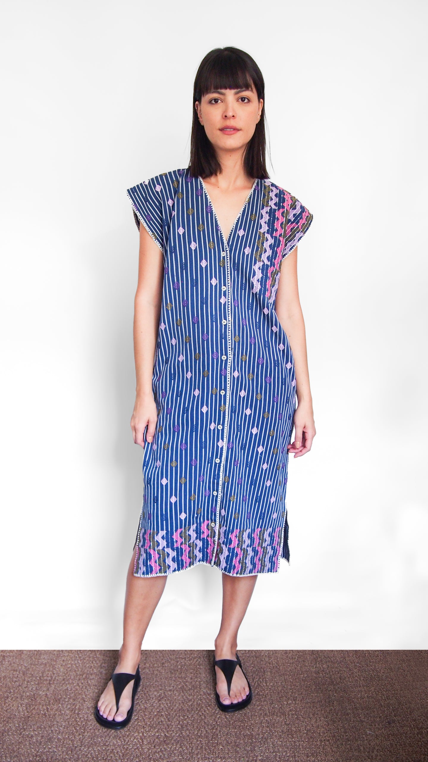 THE MAGDALENA DRESS, ROYAL BLUE – Sample