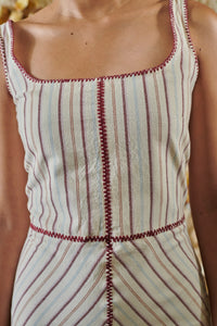The Patricia Dress - Ticking Stripe